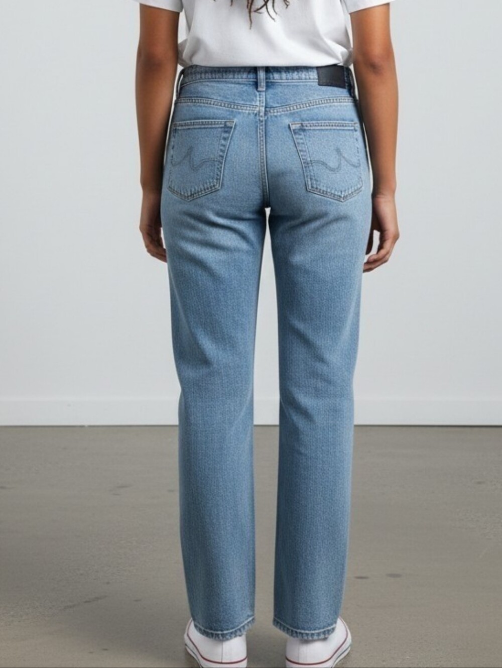 Adriano Goldschmeid Sa Straight Light Blue Denim Jeans Straight 26